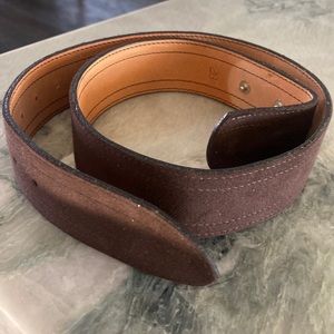 Hobby Horse Brown Ultra Suede Belt 28